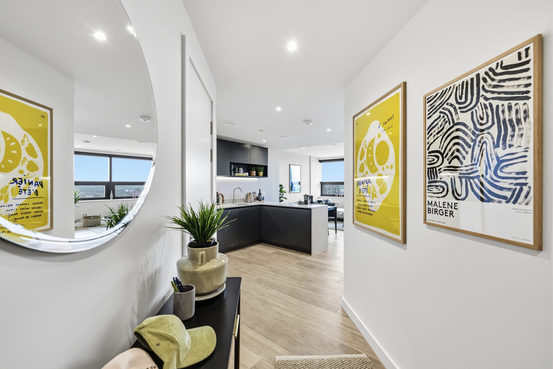 Core Octagon Apartment Type-C - Entrance view