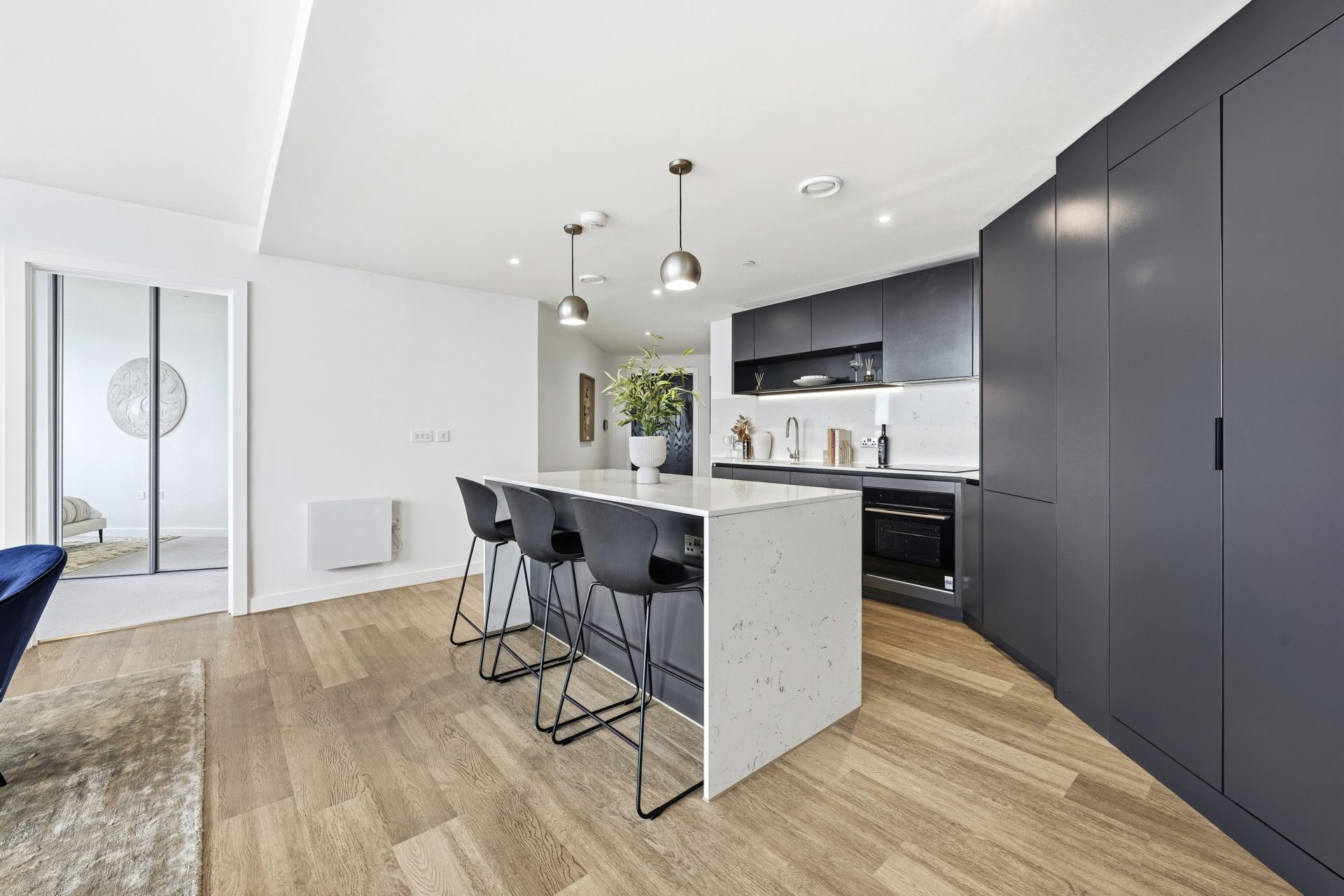 Core Octagon Luxury Penthouse - Kitchen Area