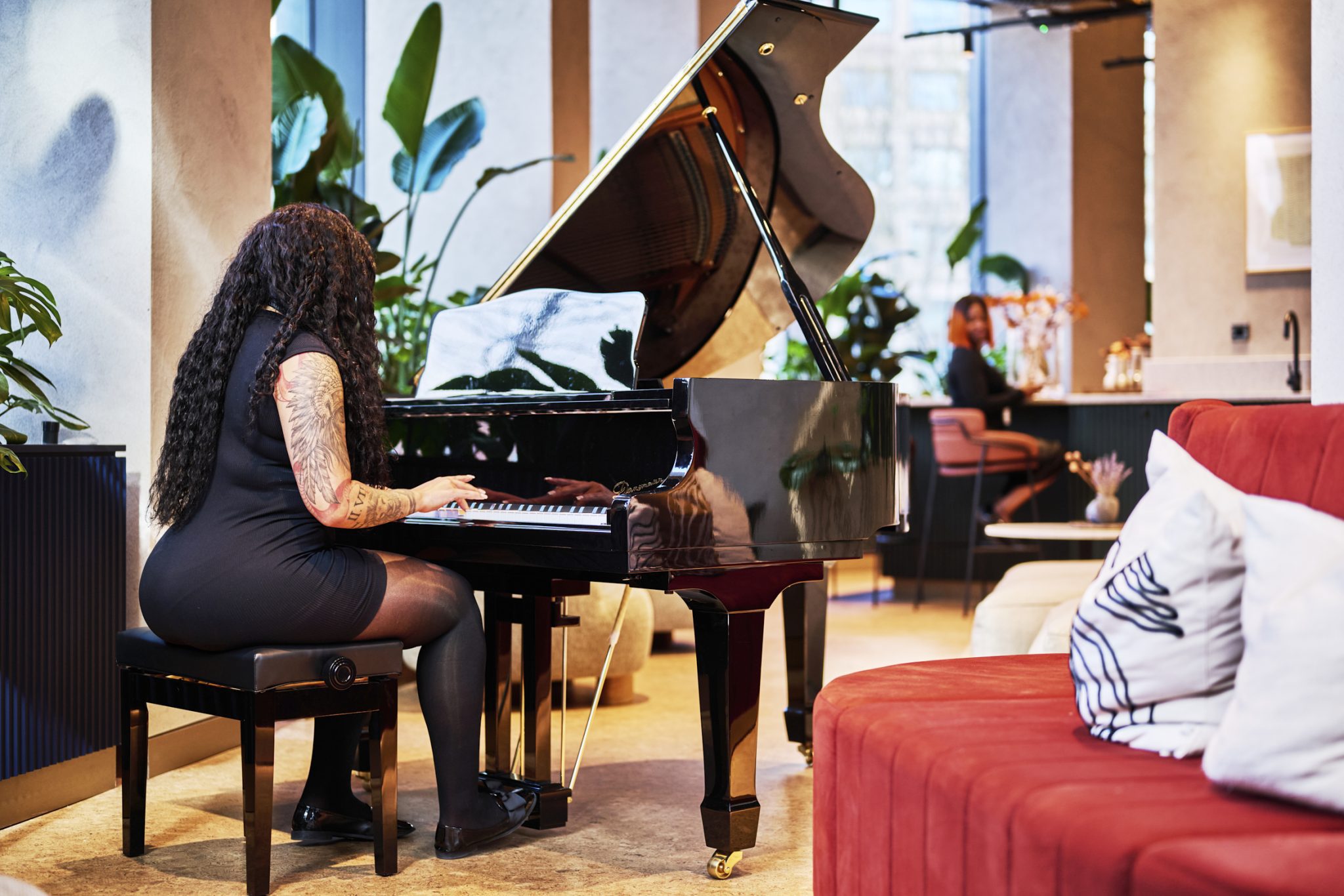 The Octagon Apartments - Residents Lounge area