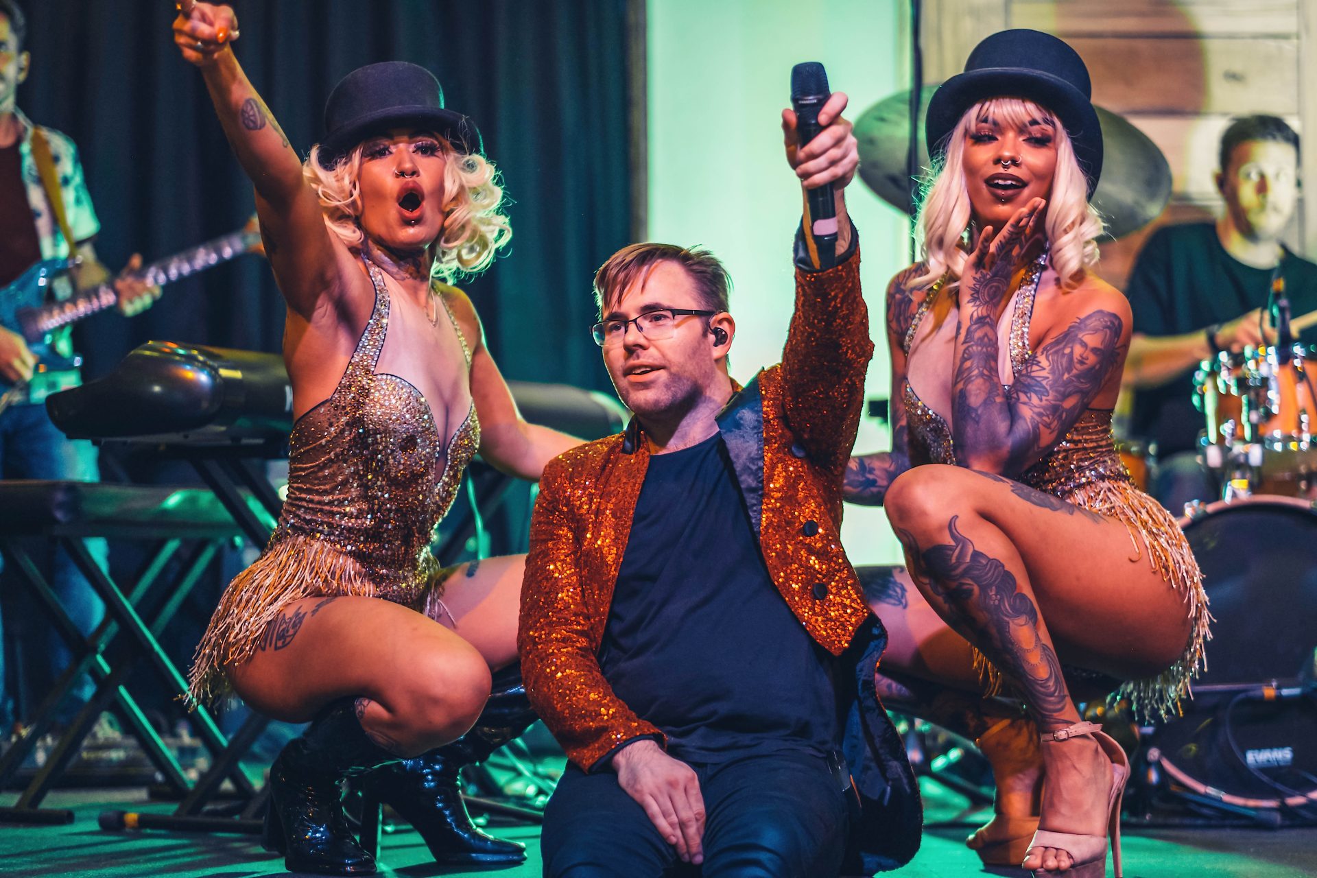 Cabaret-style live performance
