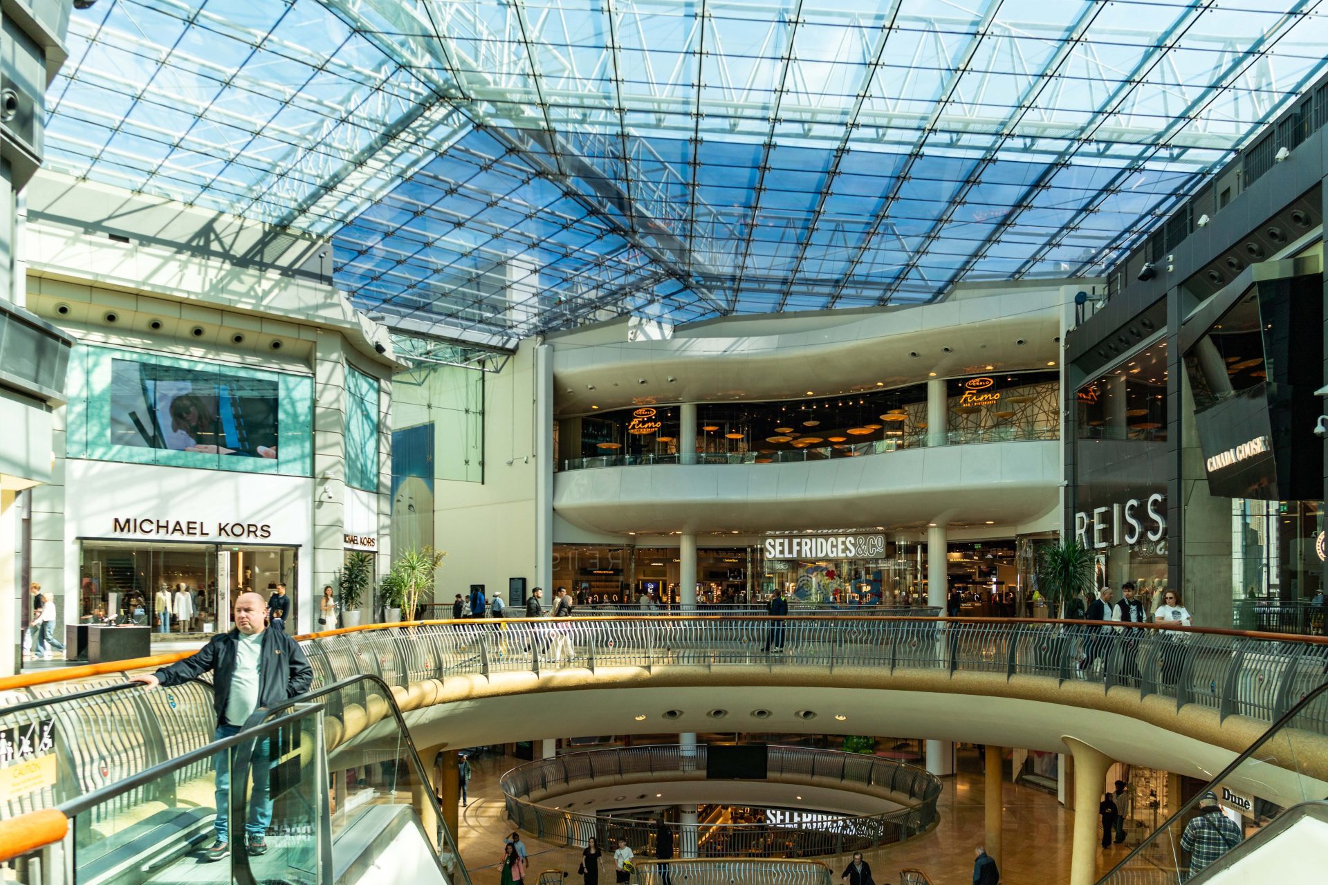 Bull Ring Shopping Centre, Birmingham - interior