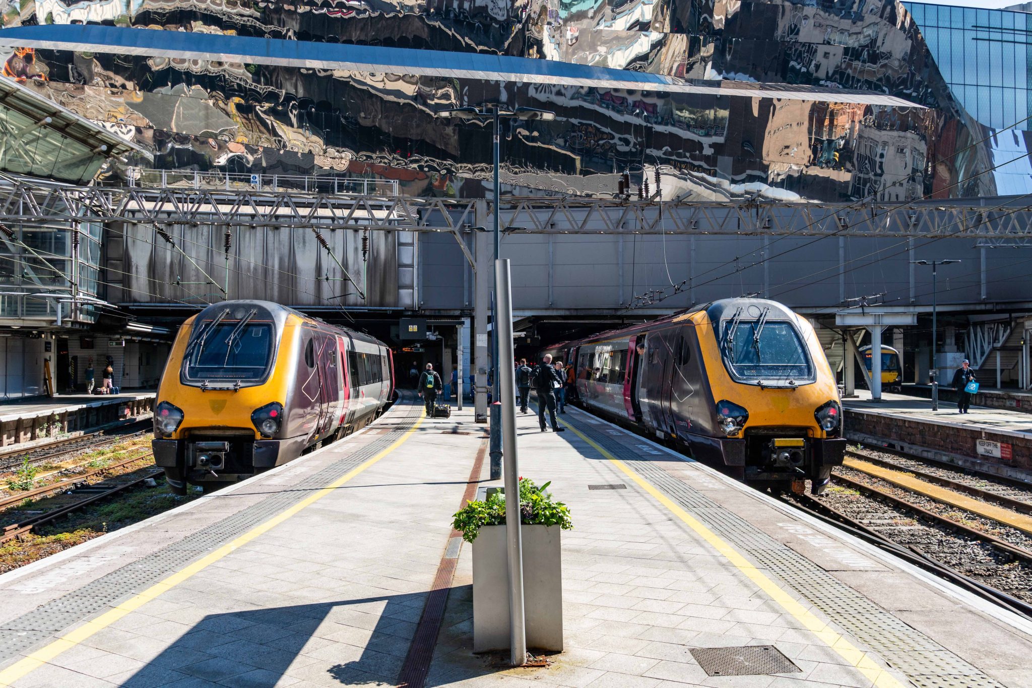 New Street train platform